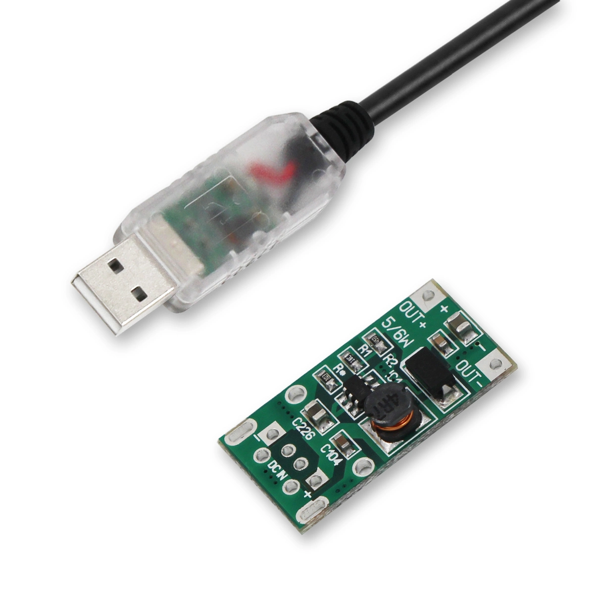USB to DC Voltage Converter Cable