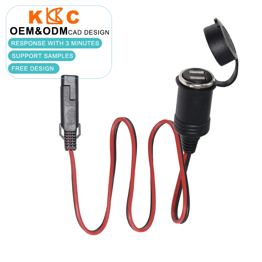 SAE to Cigarette Lighter Female Socket