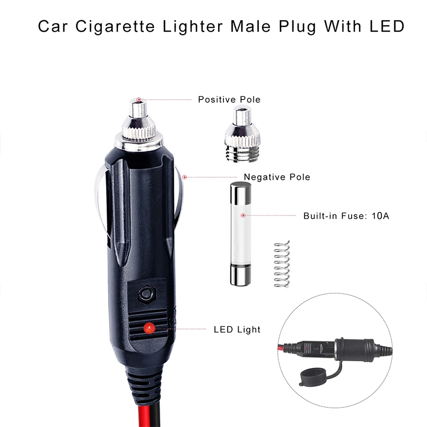 2-Way Cigarette Lighter Splitter (Y-Cable) 2-Way Cigarette Lighter Splitter (Y-Cable)