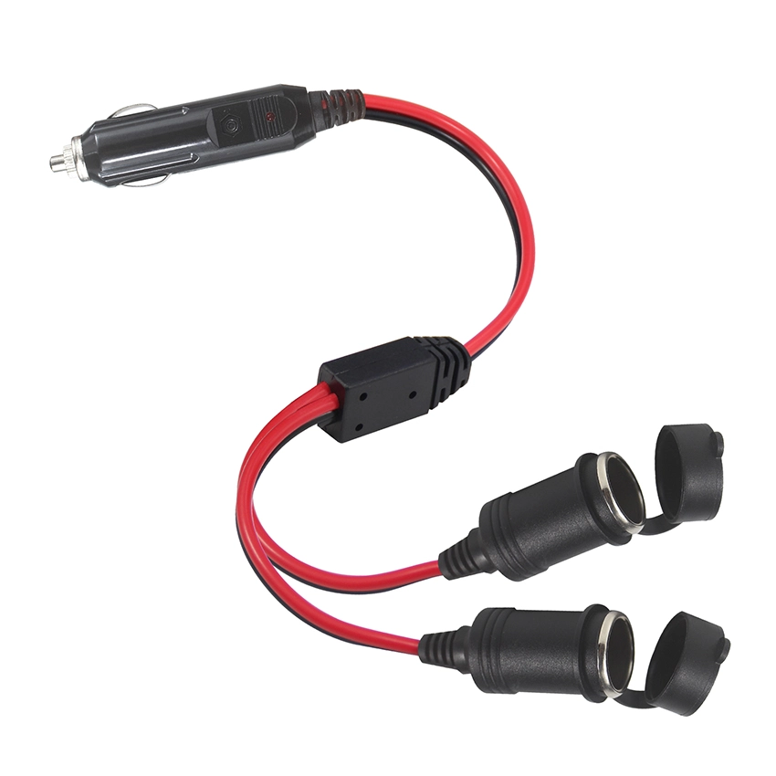 2-Way Cigarette Lighter Splitter (Y-Cable)