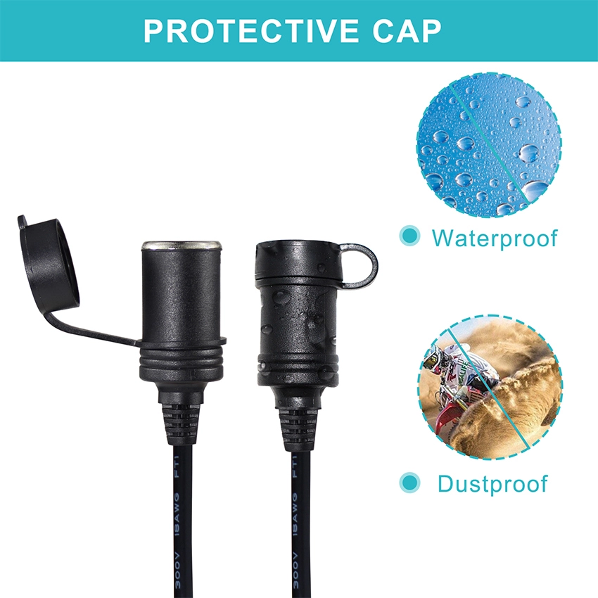 12v cigarette lighter power adapter