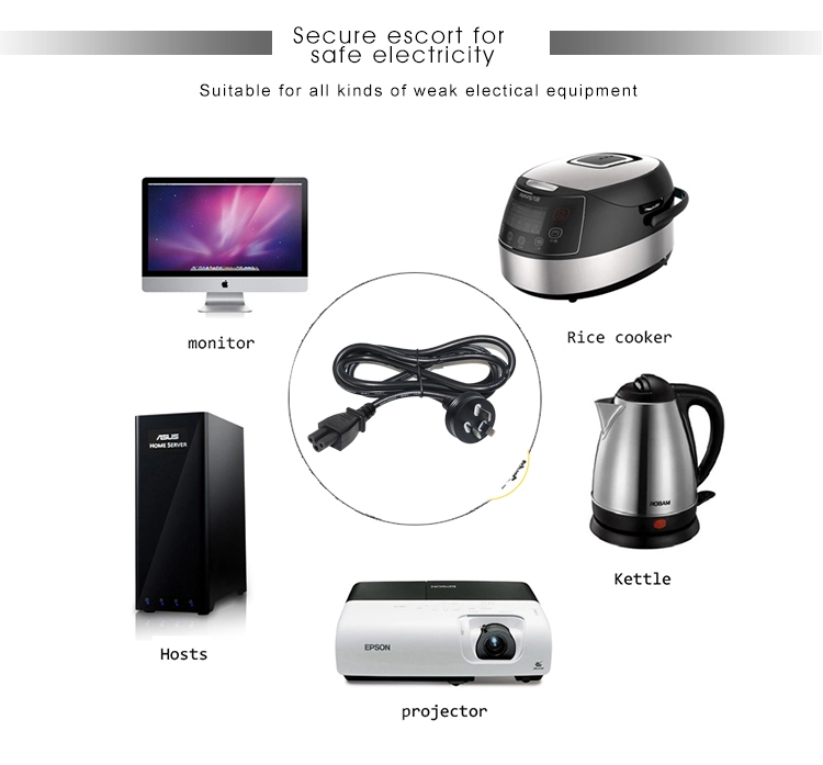 AS/NZS 3112 to IEC C5 Power Cord AS/NZS 3112 to IEC C5 Power Cord