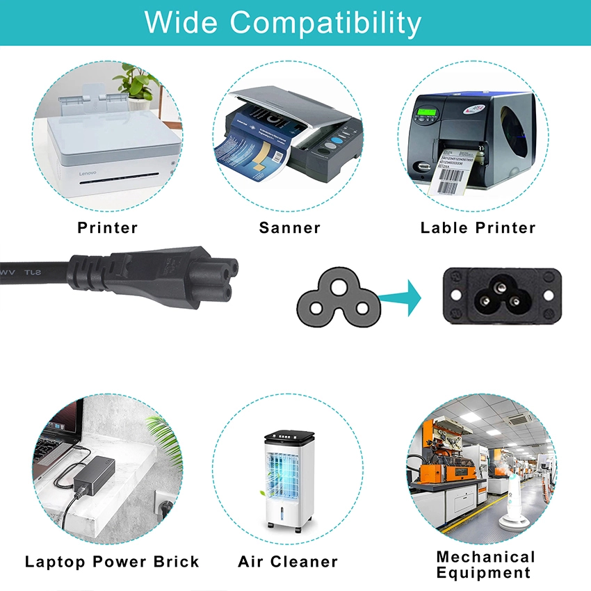 AS/NZS 3112 to IEC C5 Power Cord AS/NZS 3112 to IEC C5 Power Cord