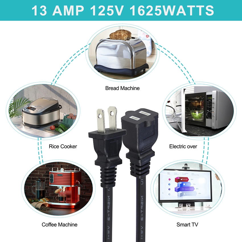  non polarized extension cord outdoor