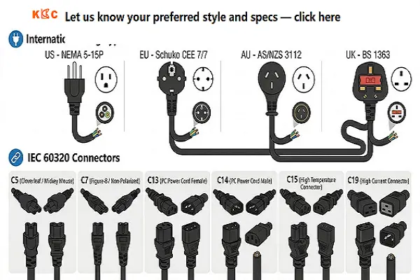Custom Length Power Cable
