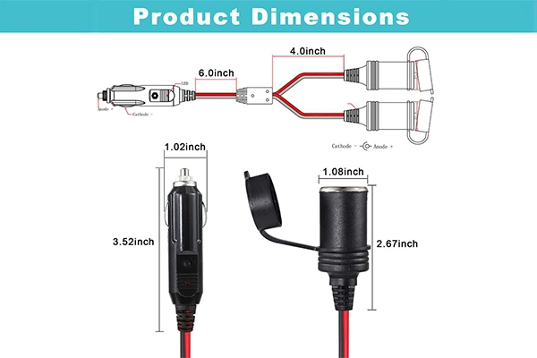 car lighter splitter