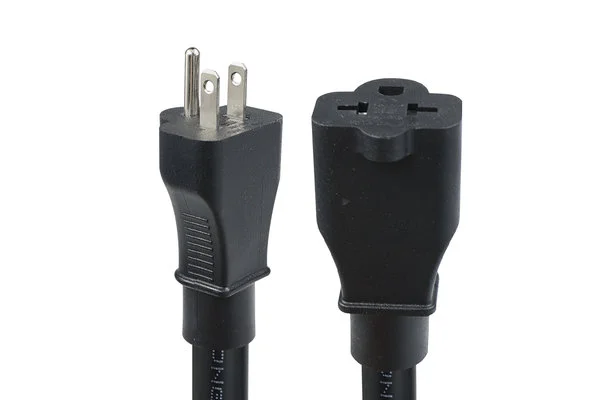 NEMA 5-15P to 5-15R/5-20R/6-15R/6-20R Power Adapter Cord