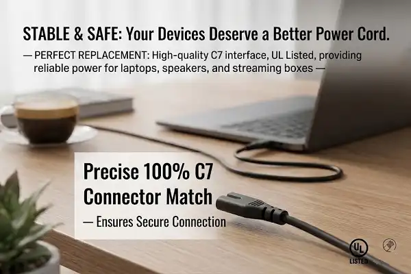 Premium C7 power cord