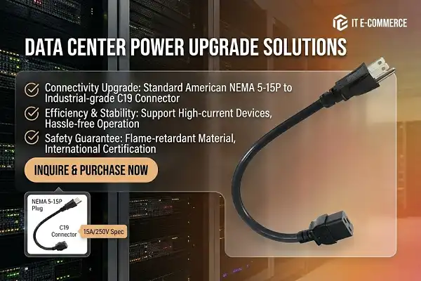 High-Power Power Cord Adapter High-Power Power Cord Adapter