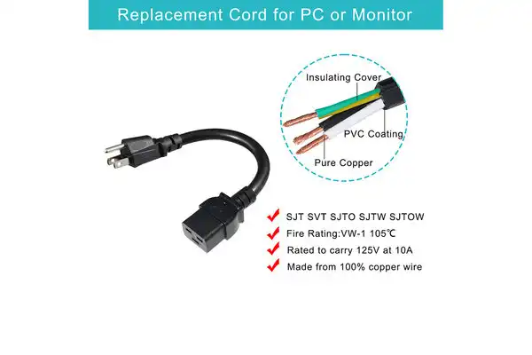 High-Power Power Cord Adapter