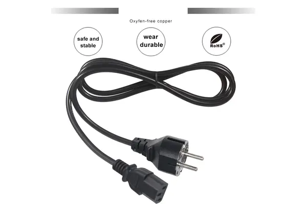 Replacement PC power cord