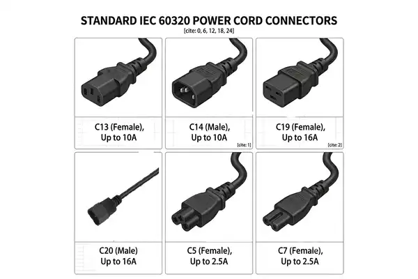 Bulk C5 power leads Bulk C5 power leads