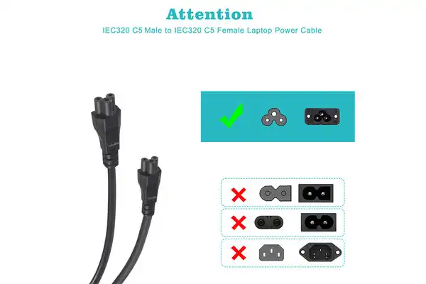IEC C5 power cable IEC C5 power cable