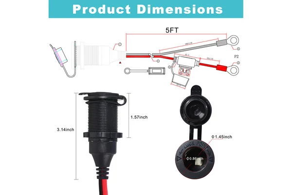 car power outlet adapter