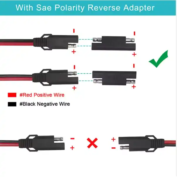 1 to 3 SAE splitter cable 1 to 3 SAE splitter cable