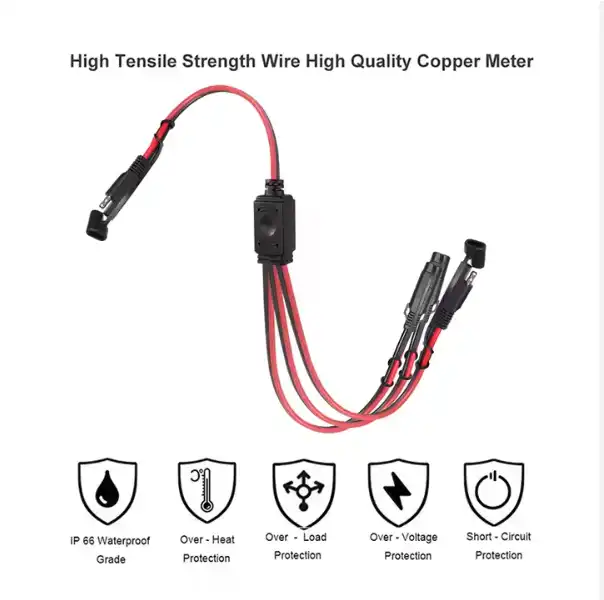 1 to 3 SAE splitter cable 1 to 3 SAE splitter cable