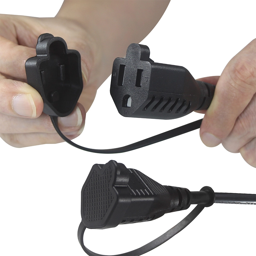 1 in 3 NEMA1-15P to NEMA5-15R extension cord 1 in 3 NEMA1-15P to NEMA5-15R extension cord