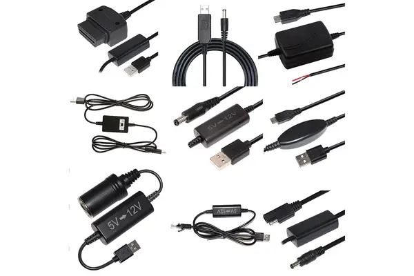 USB to DC Step-Up Cables USB to DC Step-Up Cables