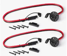 SAE socket sidewall port with mounting screws SAE socket sidewall port with mounting screws