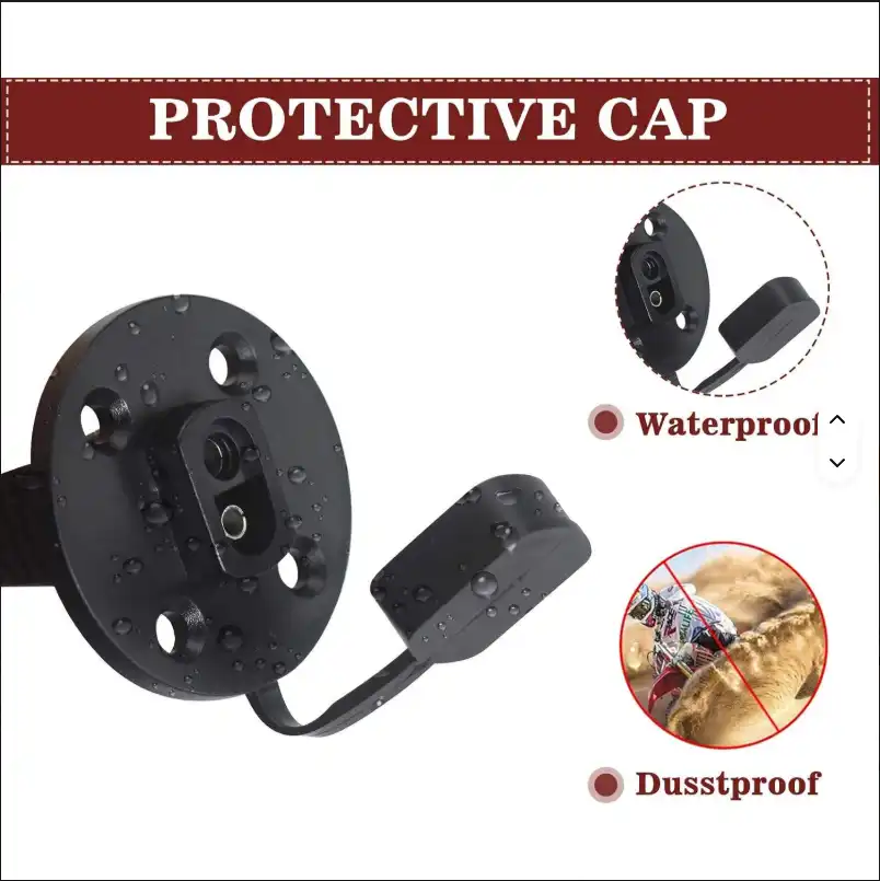 SAE socket sidewall port with mounting screws SAE socket sidewall port with mounting screws