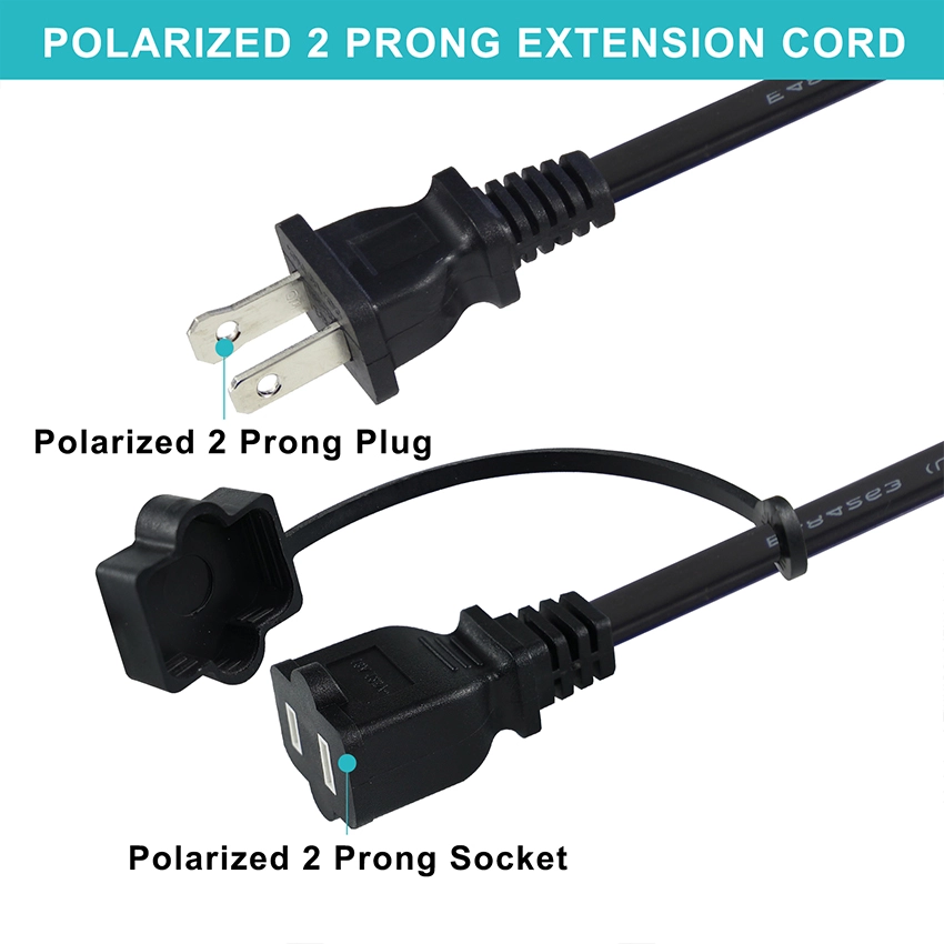 NEMA 1-15P to 1-15R Extension Cord with Foot Switch