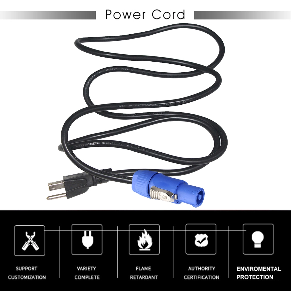 NEMA 5-15P to powerCON (Blue/NAC3FCA) Power Cord NEMA 5-15P to powerCON (Blue/NAC3FCA) Power Cord