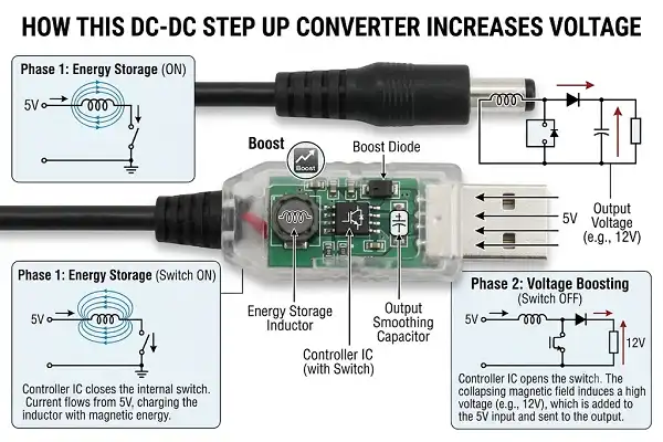 dc dc boost converter step up