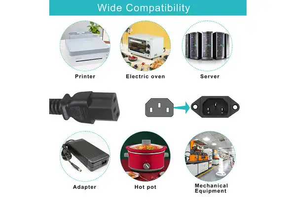 3 Prong Laptop Power Cord