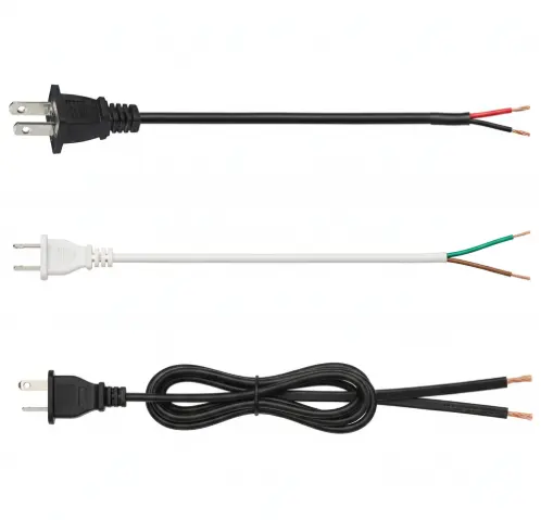 nema1-15p to open end power cord