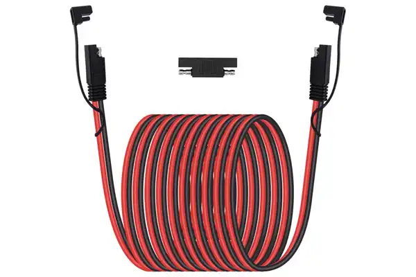 Long-Distance Battery Charging with SAE Extension Cables