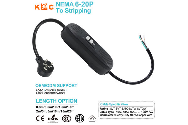 Why Should a NEMA 6-20P Cord Not Be Labeled 125V? Rating Checks for Inline Ground-Fault Protection Cords